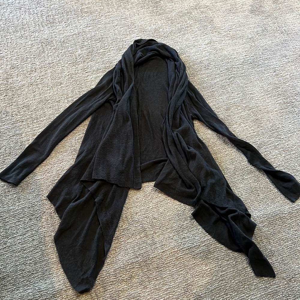 Inhabit sweater cardigan, slate, gray color